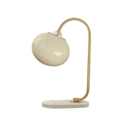Marshmallow Table Lamp Dia 8.7″ x H 16.1″ / Dia 22cm x H 41cm / Gold & Beige / US plug Table lamp