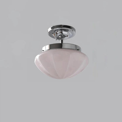 Marta Mini Pendant Lamp ? 9.8″ x H 8.7″/ Dia 25cm x H 22cm / Silver / Pink Pendant light
