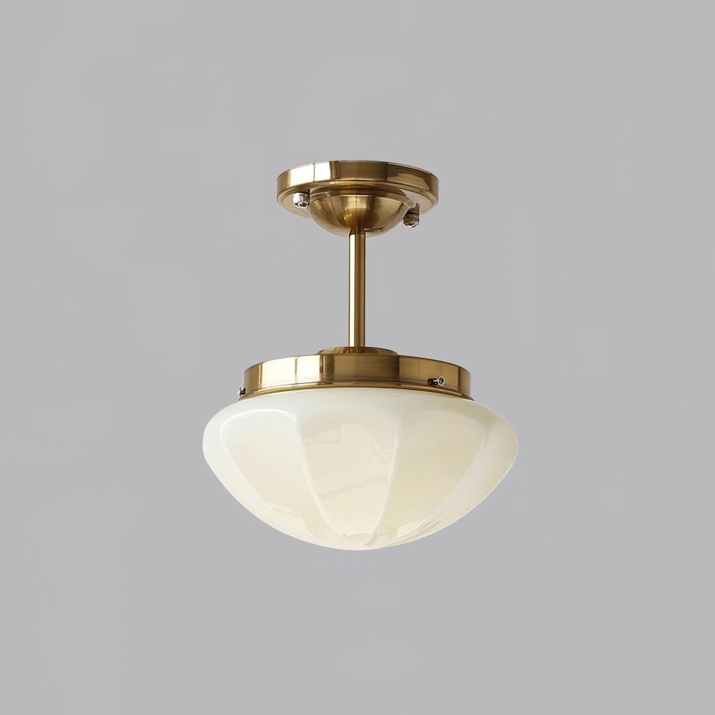 Marta Mini Pendant Lamp ? 9.8″ x H 11.8″ / Dia 25cm x H 30cm / Gold / Beige Pendant light