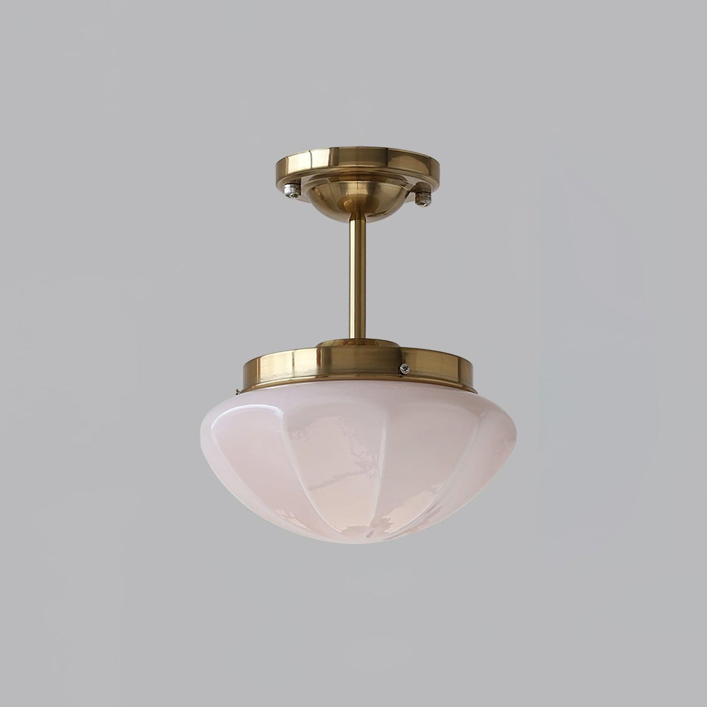 Marta Mini Pendant Lamp ? 9.8″ x H 11.8″ / Dia 25cm x H 30cm / Gold / Pink Pendant light