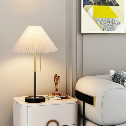 Matin Table Lamp Dia 15.7″ x H 24.8″ / Dia 40cm x H 63cm / White / US Plug Table lamp