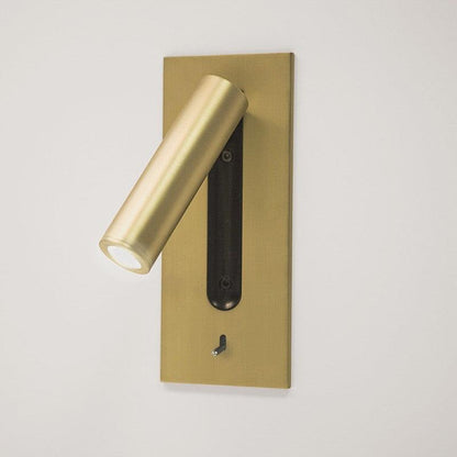 Folded Back Bedside Wall Lamp ? 3.1″ x H 7.2″ / Dia 7.8cm x H 18.3cm / Copper / Warm White