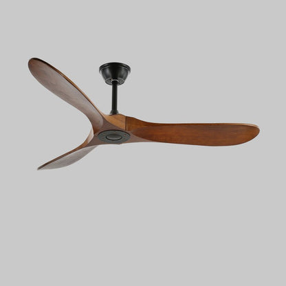 Aero Breeze 42’’/52’’ Ceiling Fan ? 52″ X H 9.8″ / Walnut Wood Grain & Black Ceiling fan
