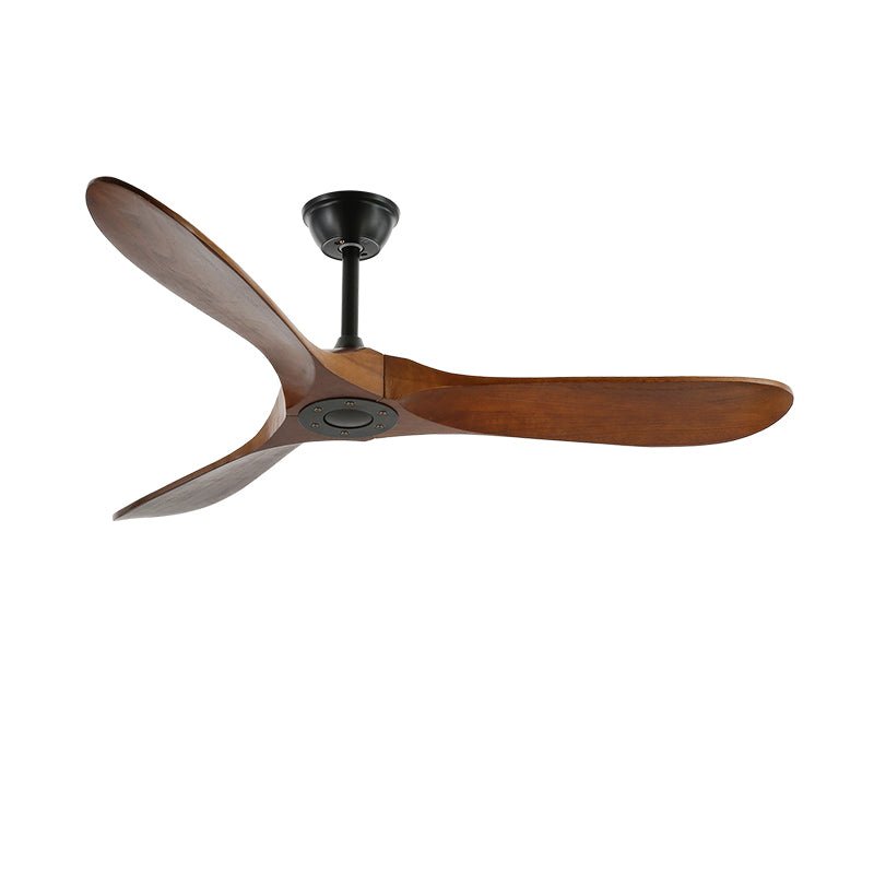 Aero Breeze 42’’/52’’ Ceiling Fan ? 42″ x H 9.8″ / Walnut Wood Grain & Black Ceiling fan