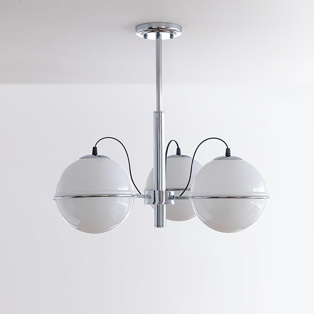 McCarren Chandelier 3 heads ? 20.5″ x H 11.8″ / Dia 52cm x H 30cm / Chrome Chandelier