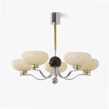 Medieval Glass Bowl Chandelier Chandelier