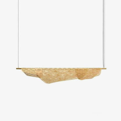 Mediterranea Pendant Light L 47.2″ x H 7.9″ / L 120cm x H 20cm / Gold / Warm Light Pendant light