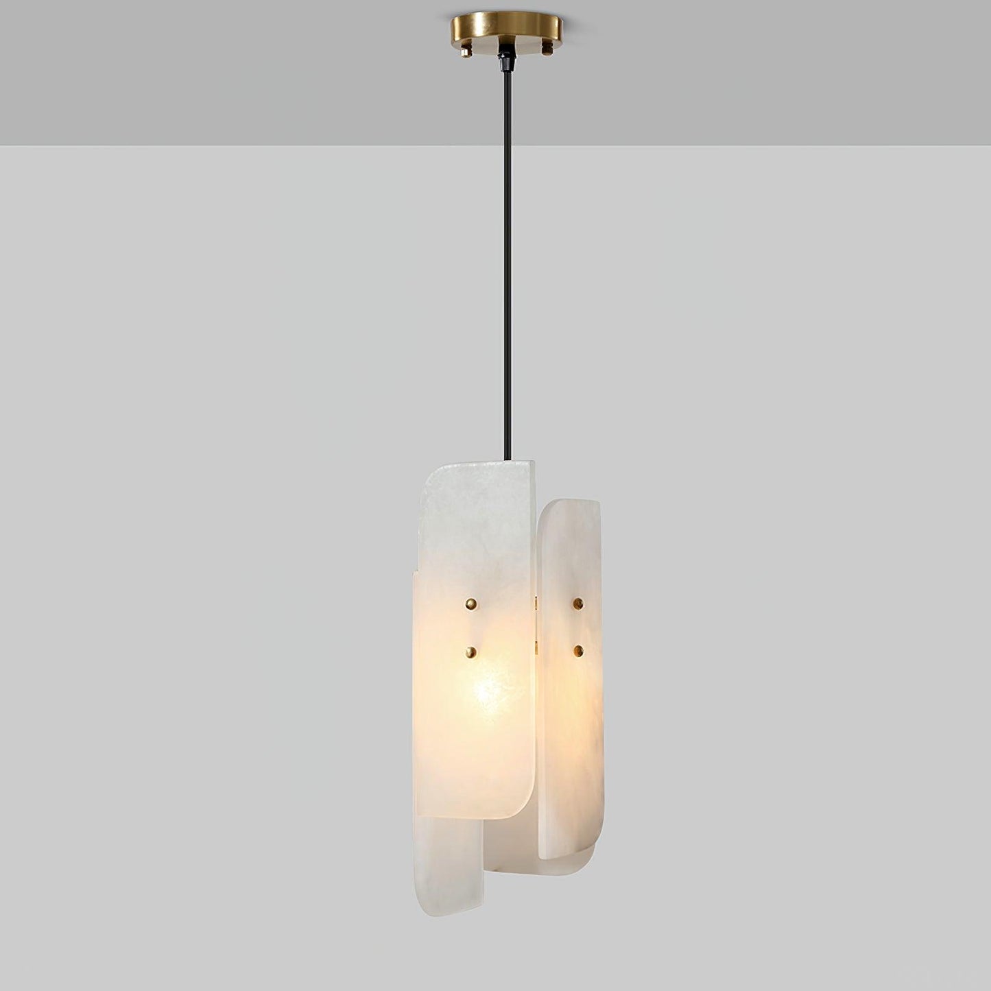 Megalith Mini Pendant Light Dia 5.9″ x H 15.7″ / Dia 15cm x H 40cm / White Pendant light