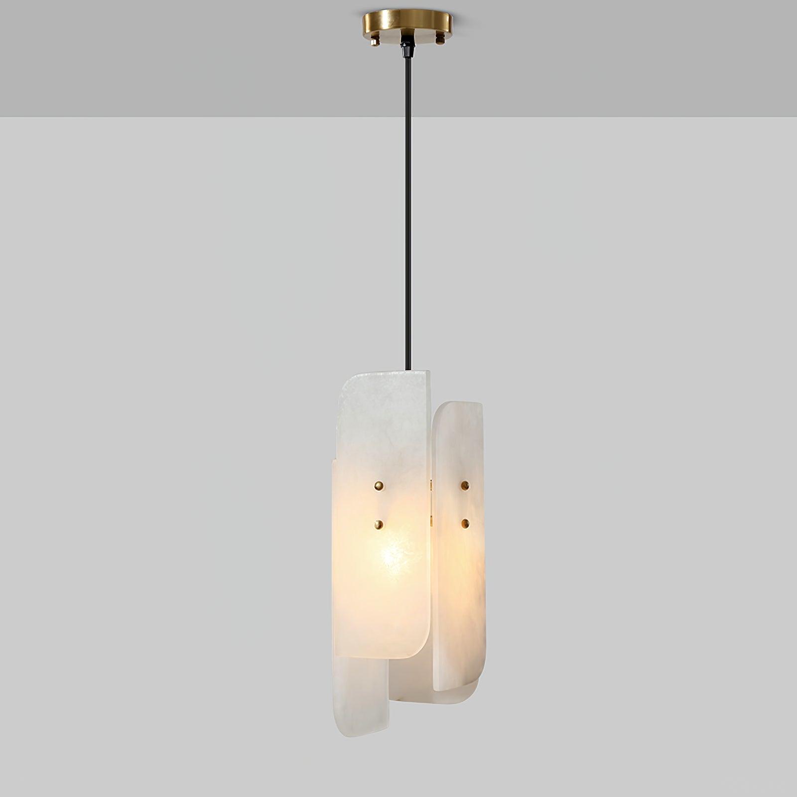 Megalith Mini Pendant Light Dia 5.9″ x H 15.7″ / Dia 15cm x H 40cm / White Pendant light