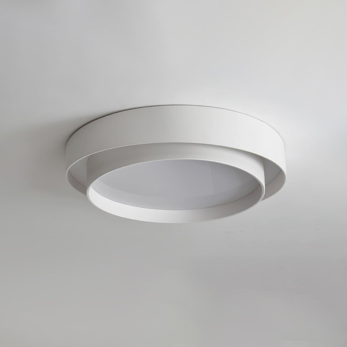 Melody Ceiling Lamp Dia 19.7″ x H 5.5″ / Dia 50cm x H 14cm / White / Warm Light Ceiling lamp