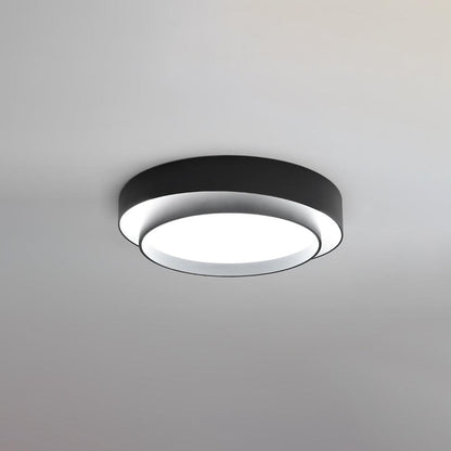 Melody Ceiling Lamp Dia 15.7″ x H 5.5″ / Dia 40cm x H 14cm / Black / Warm Light Ceiling lamp
