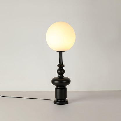 Roman Column Table Lamp Dia 9.8″ x H 26.8″ / Dia 25cm x H 68cm / Black / US plug Table lamp