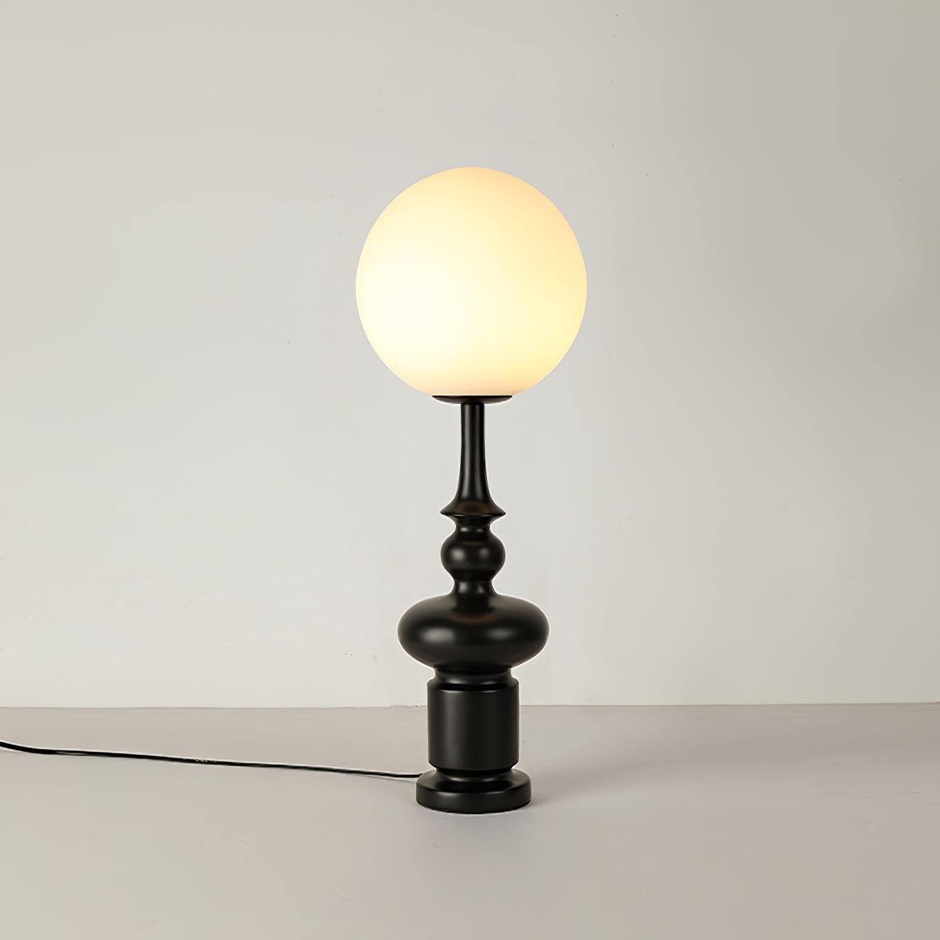 Constance Table Lamp ? 9.8″ x H 26.8″ / Dia 25cm x H 68cm / Black / US plug Table lamp