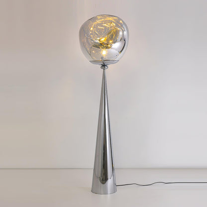 Cone Lava Floor Lamp Dia 13.8″ x H 57.1″ / Dia 35cm x H 145cm / Chrome / US plug Floor lamp