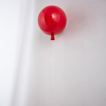 Balloon Dream Wall Light ? 9.8″ / Dia 25cm / Red 1001 Wall lamp