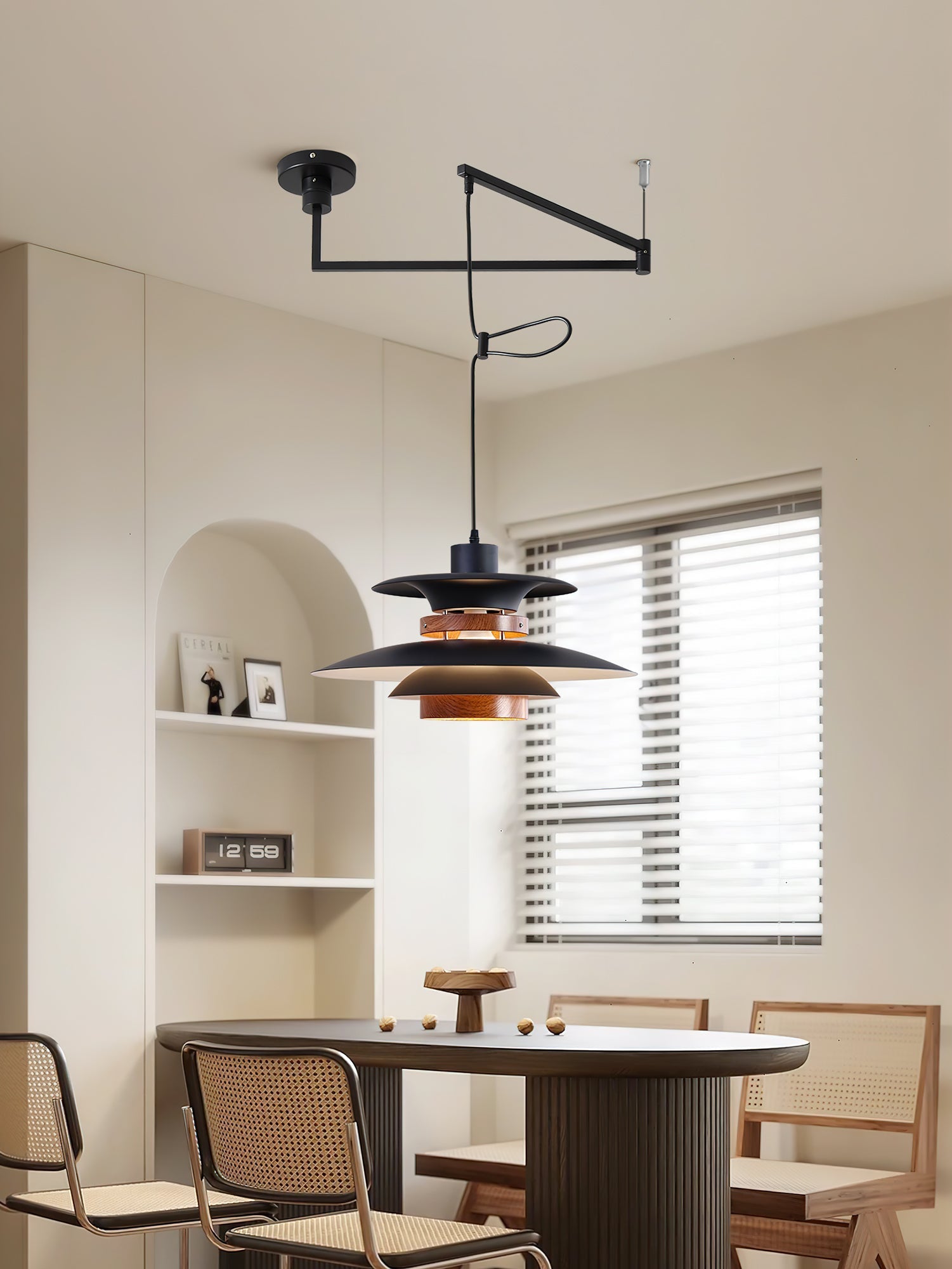 Mercero Swing Arm Pendant Lamp Pendant light