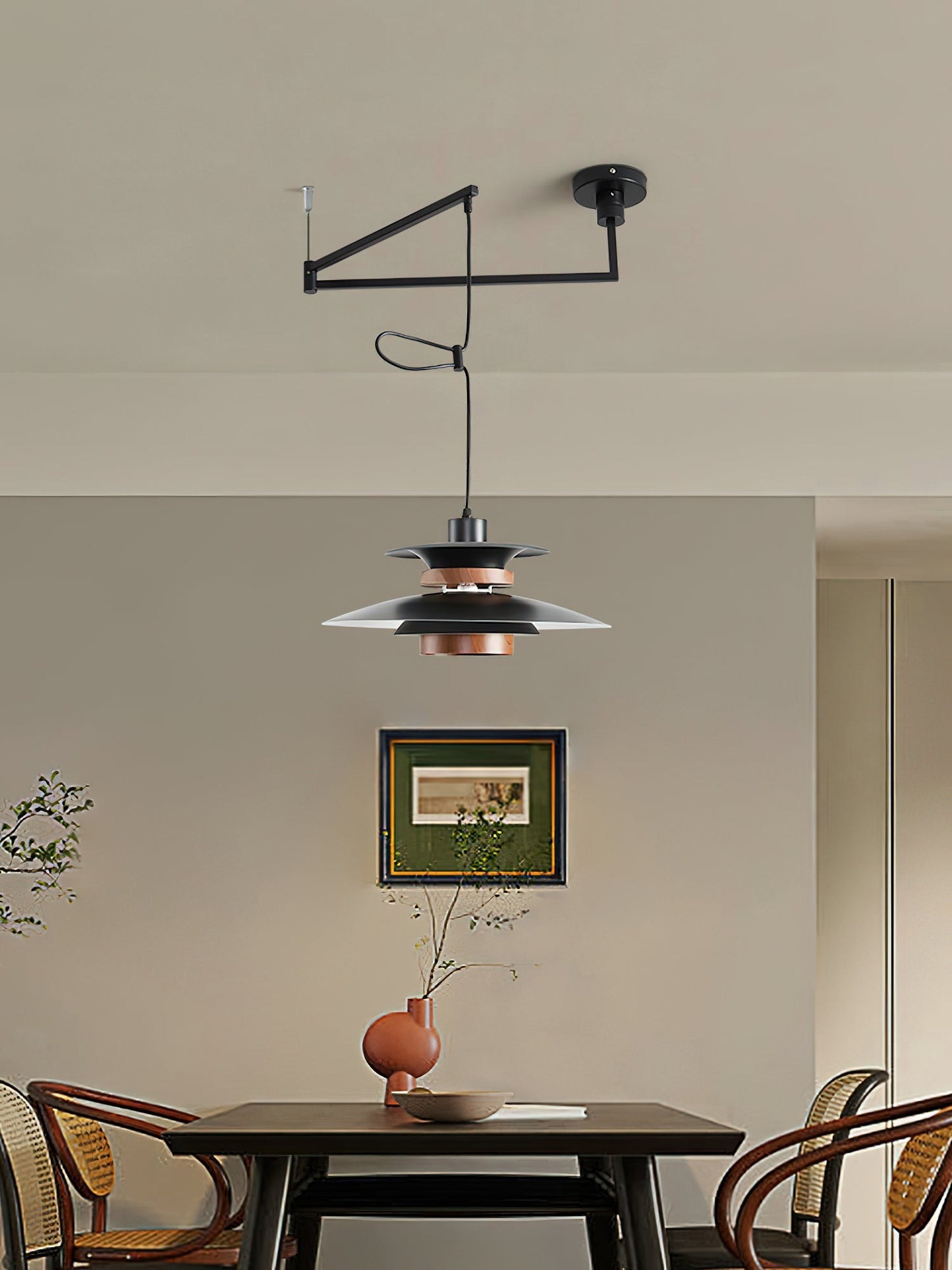 Mercero Swing Arm Pendant Lamp Pendant light