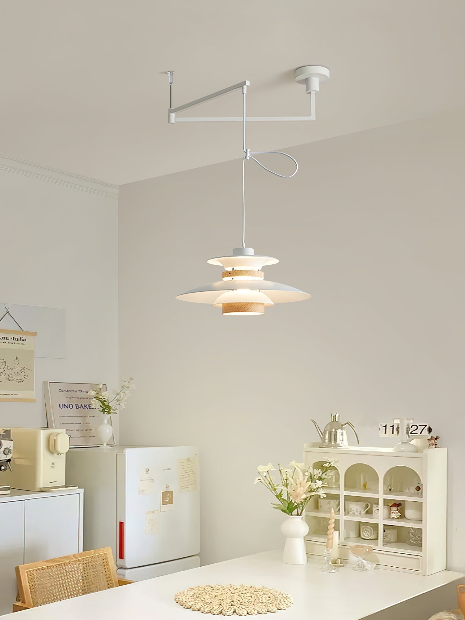 Mercero Swing Arm Pendant Lamp Pendant light