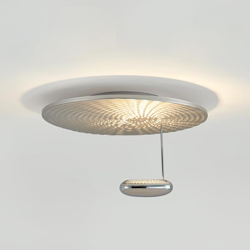 Mercury Ceiling Lamp Dia 23.6″ x H 13.3″/ Dia 60cm x H 34cm / Chrome / Warm White Ceiling lamp