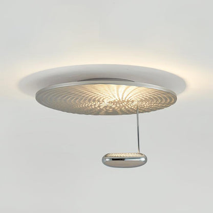 Mercury Ceiling Lamp Dia 23.6″ x H 13.3″/ Dia 60cm x H 34cm / Chrome / Warm White Ceiling lamp