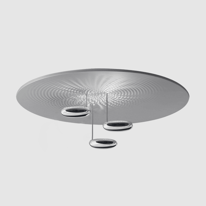 Mercury Ceiling Lamp 3 Head Dia 23.6″ x H 17.3″/ Dia 60cm x H 44cm / Chrome / Warm White Ceiling lamp