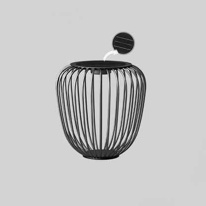 Meridiano Garden Outdoor Table Light Dia 17.7″ x H 17.7″ / Dia 45cm x H 45cm / Model B: Solar-Powered Version / Warm