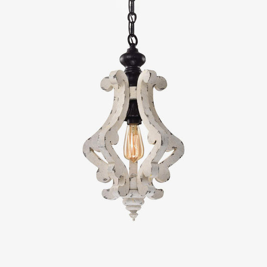 Mertz Pendant Light Φ 13″ x H 21.7″ / Dia 33cm x H 55cm / Old White Pendant light