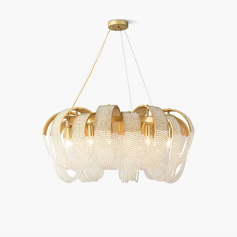 Mesh Crystal Chandelier Chandelier
