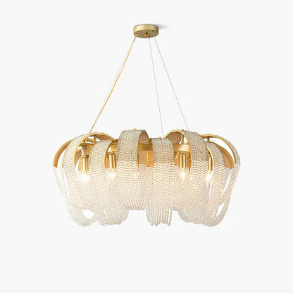 Mesh Crystal Chandelier Chandelier