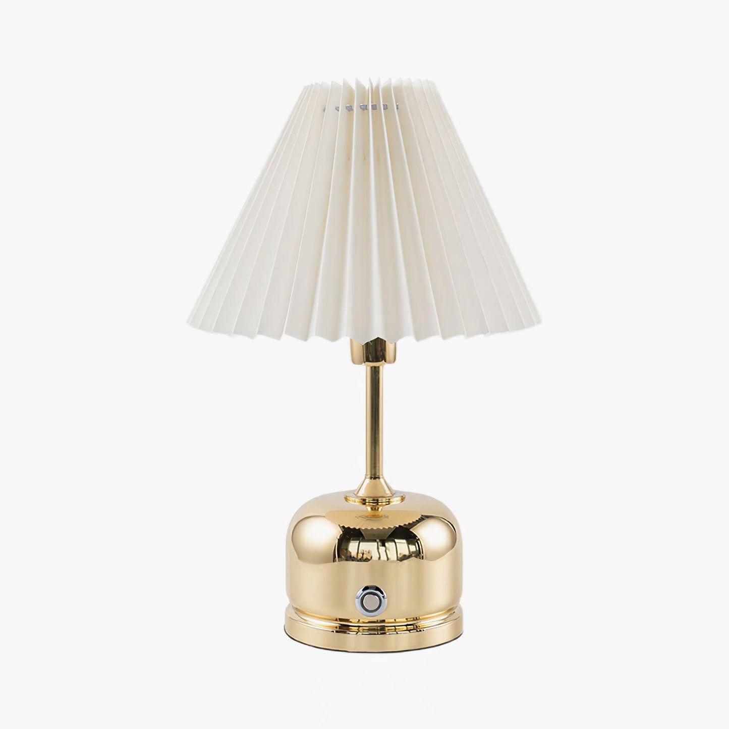 Metal Antique Table Lamp Dia 8.7″ x H 13″ / Dia 22cm x H 33cm / Gold / US Plug Table lamp