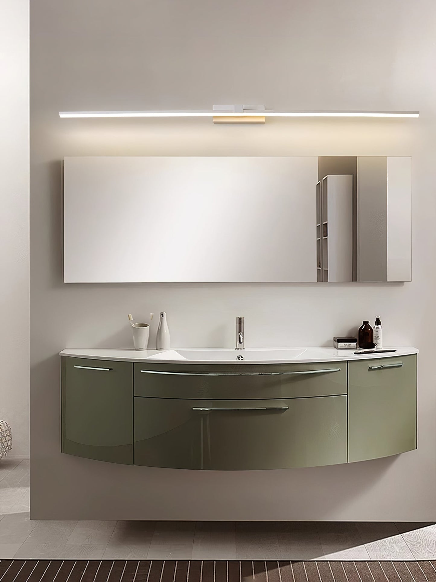 Metal Linear Mirror Wall Light Wall lamp