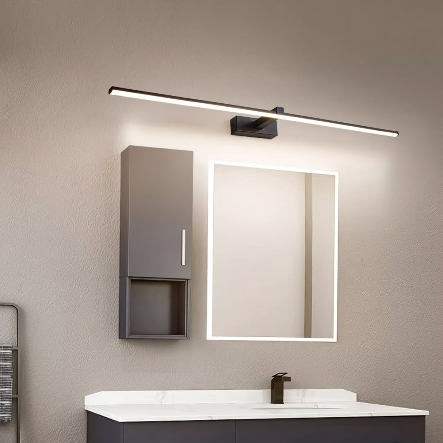 Metal Linear Mirror Wall Light Wall lamp