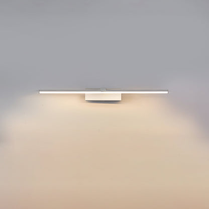 Metal Linear Mirror Wall Light Dia 15.7″ x H 3.1″ / White & Warm Light / Single Wall lamp