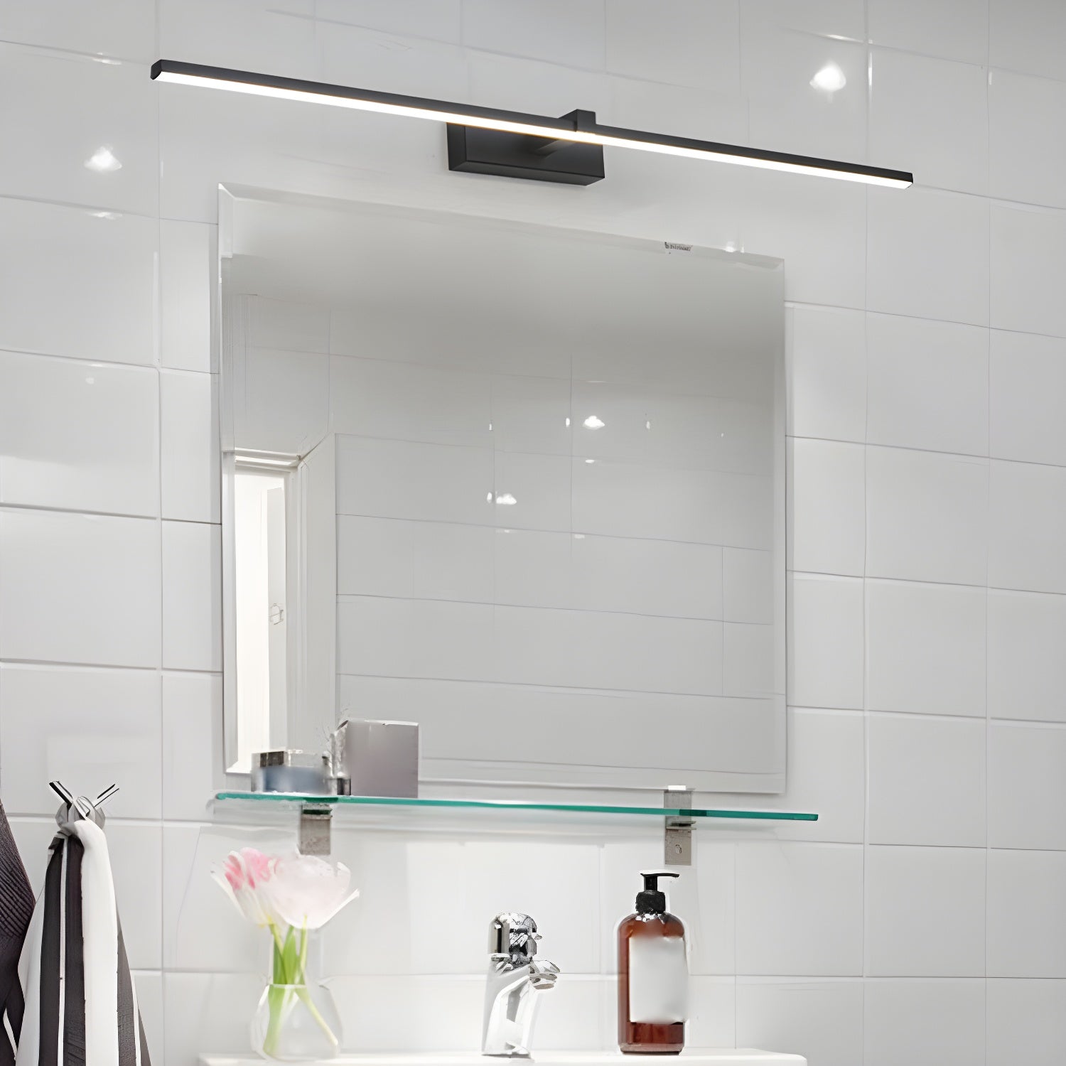 Metal Linear Mirror Wall Light Wall lamp