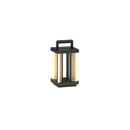Metroluxe Outdoor Light L 7.9″ x W 7.9″ x H 15.7″ / L 20cm x W 20cm x H 40cm / Model B: Solar-Powered Version / Warm