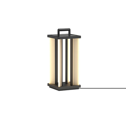 Metroluxe Outdoor Light L 11″ x W 11″ x H 25.6″ / L 28cm x W 28cm x H 65cm / Model A: Wired Version / Warm Light