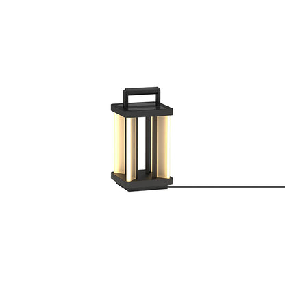 Metroluxe Outdoor Light L 7.9″ x W 7.9″ x H 15.7″ / L 20cm x W 20cm x H 40cm / Model A: Wired Version / Warm Light