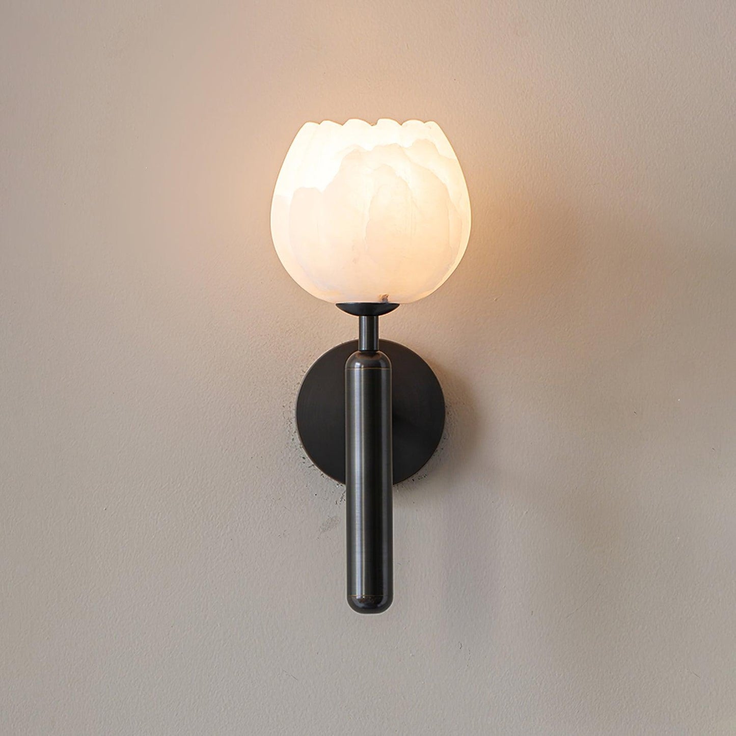 Mian Wall Lamp ? 5.1″ x H 12.2″/ Dia 13cm x H 31cm / Black Wall lamp