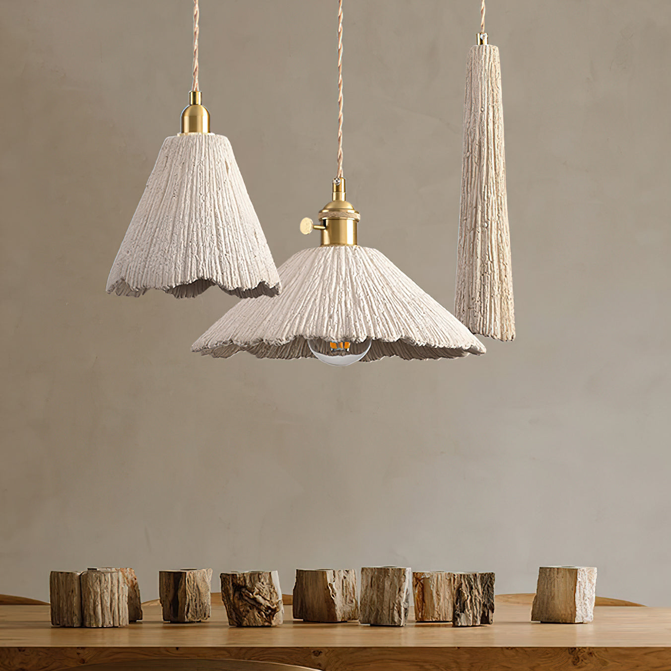 Microcement Pendant Lamp pendant Lamp