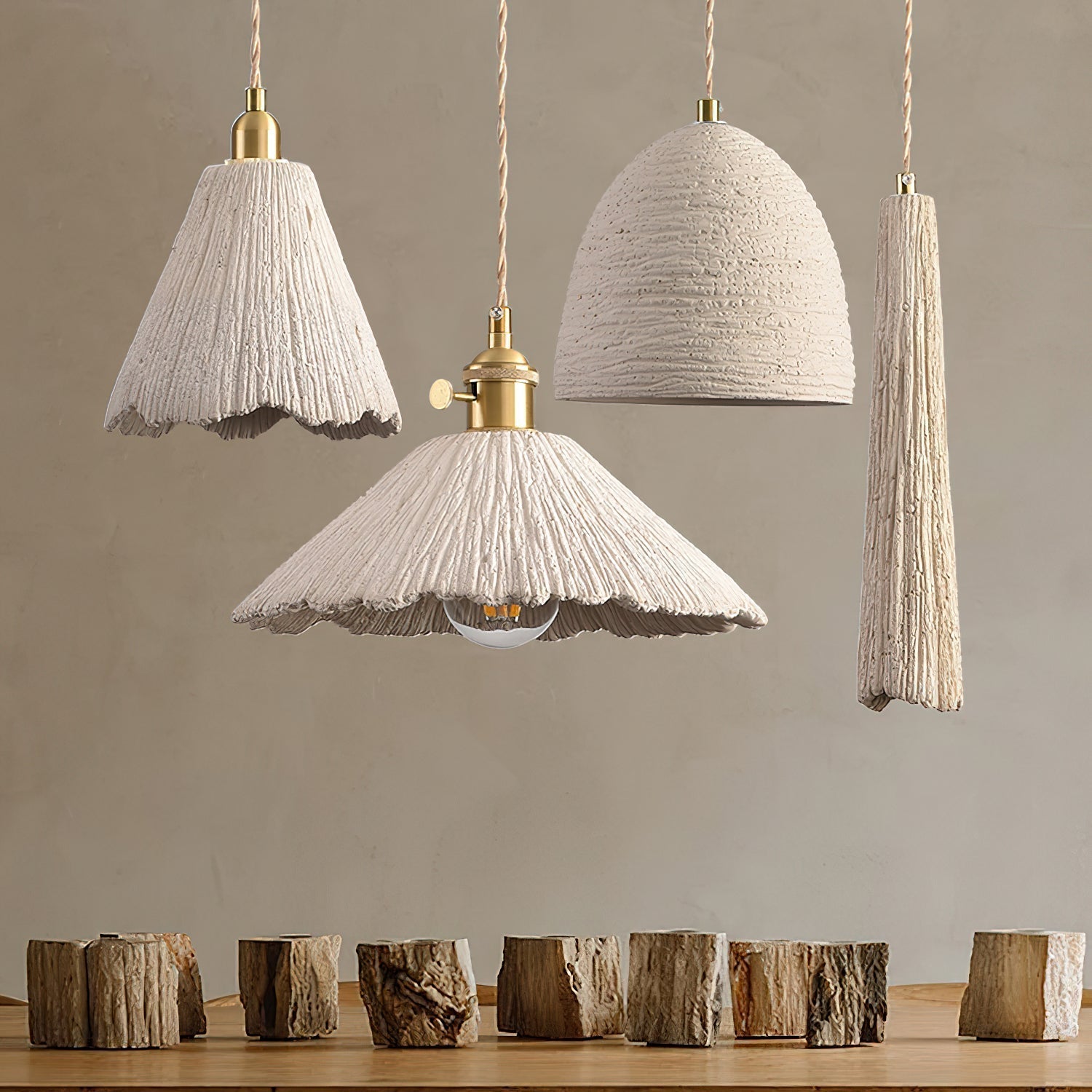 Microcement Pendant Lamp pendant Lamp