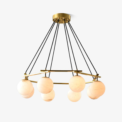 Miira Alabaster Chandelier Chandelier