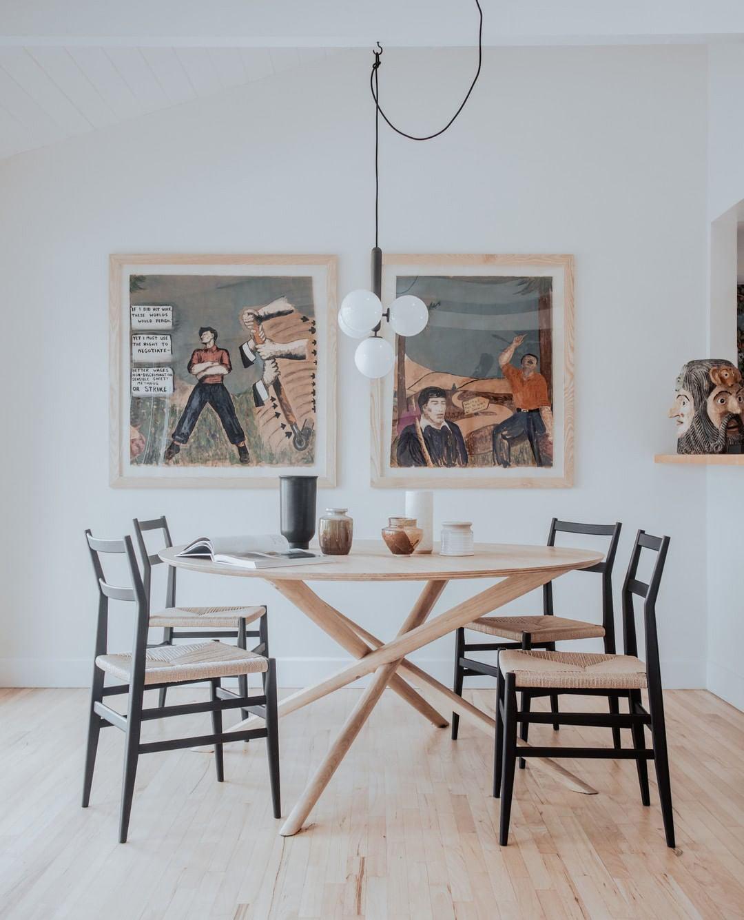 Scandiluxe Brass Pendant Swag Light Pendant light