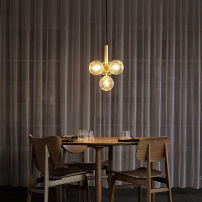 Miira Brass Pendant Swag Light Pendant light