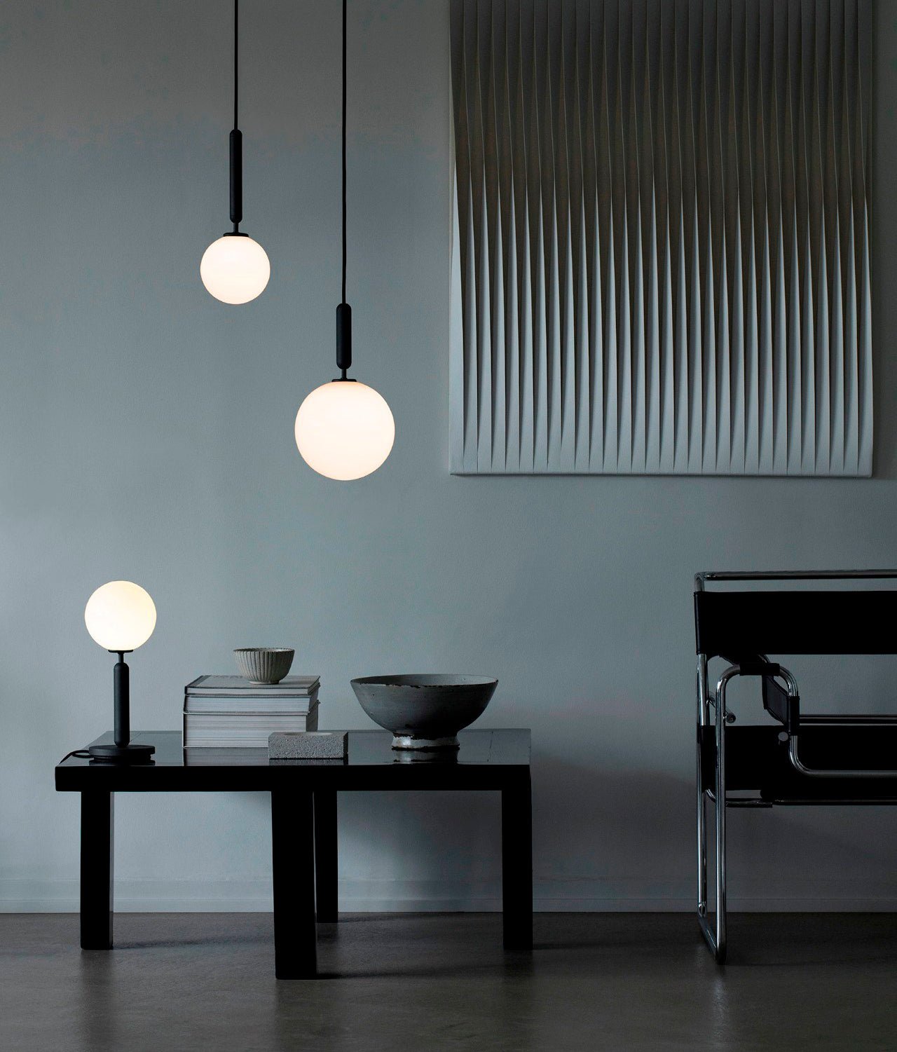 Scandiluxe Brass Pendant Swag Light Pendant light