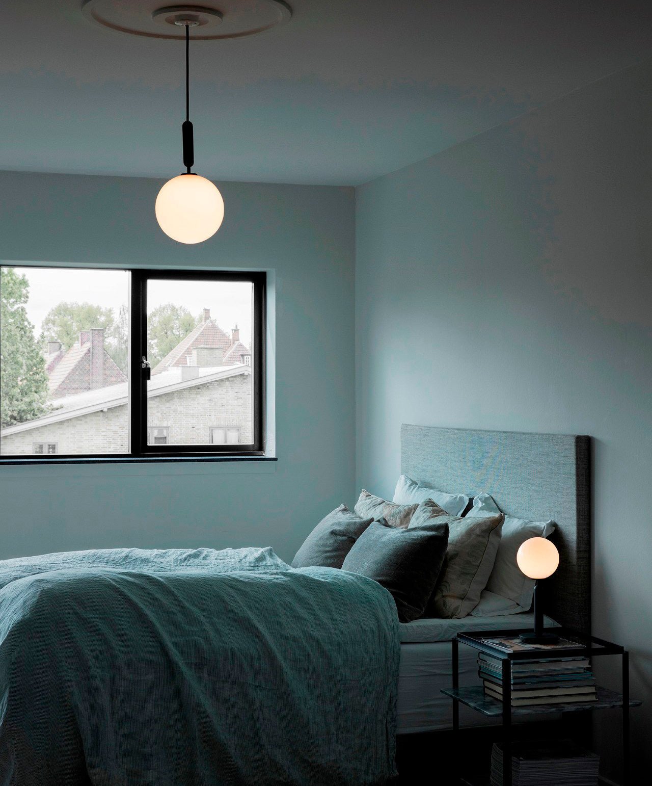 Scandiluxe Brass Pendant Swag Light Pendant light