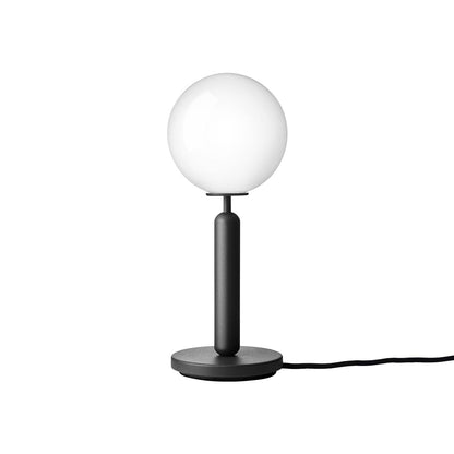 Miira Table Lamp Dia 5.5″ x H 13.6″ / Dia 14cm x H 34.5cm / Black & White glass / US plug Table lamp