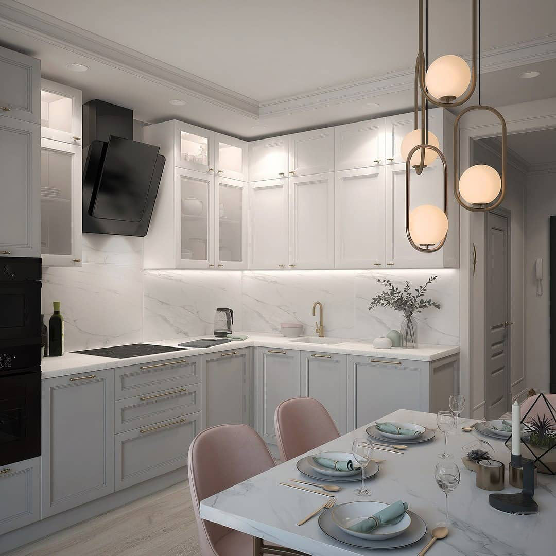 Mila Brass Pendant Light Pendant light