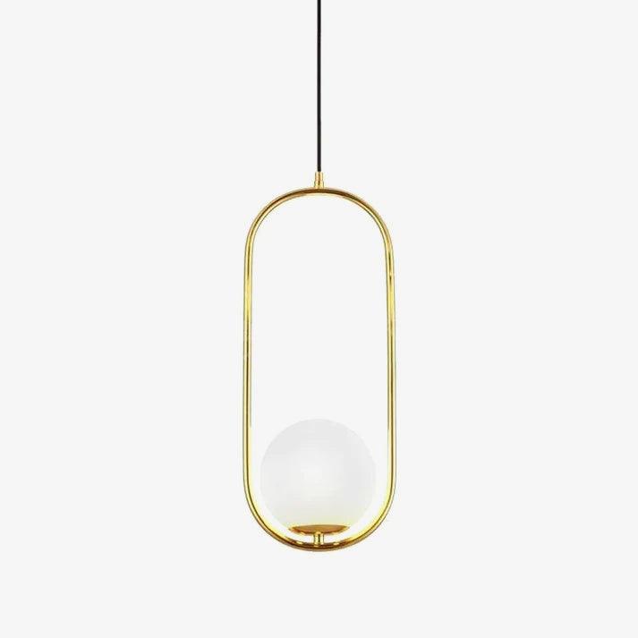 Mila Brass Pendant Swag Light Pendant light