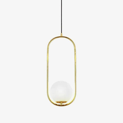 Mila Brass Pendant Swag Light Pendant light