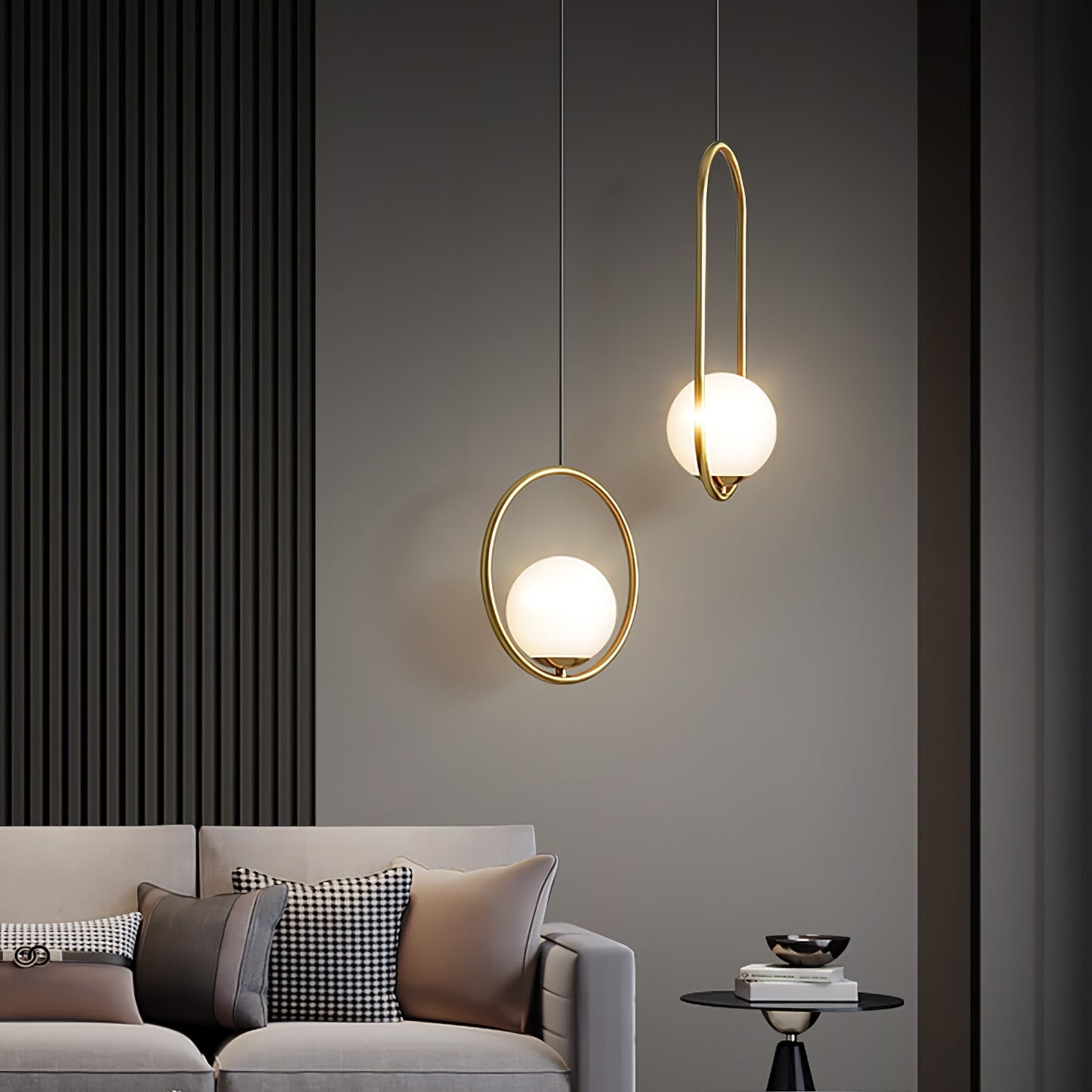Mila Brass Pendant Light Pendant light